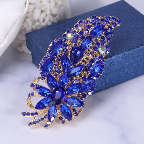 Beadsland Alloy Inlaid Rhinestone Brooch Design Fashionable High-end Clothing Accessories Pin Woman Gift MM-955
