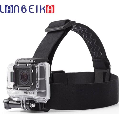 Elastic Adjustable Head Harness Strap Mount Belt For Gopro Hero 8 7 6 5 4 For DJI OSMO YI SJCAM SJ5000 SJ6 SJ8 SJ9 Accessories