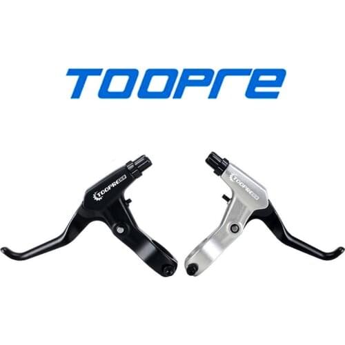 TOOPRE Bicycle Brake Lever Aluminum Alloy 3-Finger Set Biking Portable Dustproof Cycling Parts for TOOPRE MTB Road Folding Bike