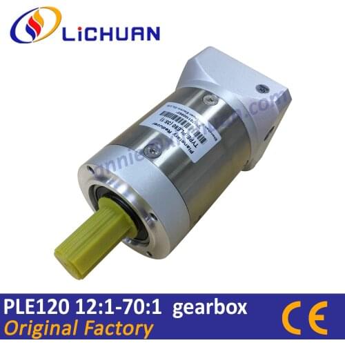Lichuan PLE120 gearbox 12:1 15:1 16:1 20:1 25:1 28:1 35:1 40:1 50:1 70:1 planetary reducer second stage