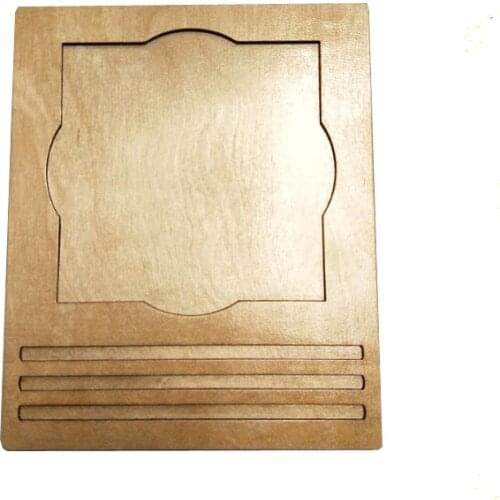 Single inset tray montessori materials educational earning toys non-toxic nature wooden toys4054