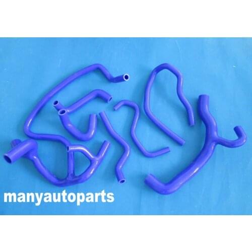 Blue/BLACK silicone hose FOR Renault Clio MK1 16S/1.8L/2.0L 16V F7 engine pre 1998