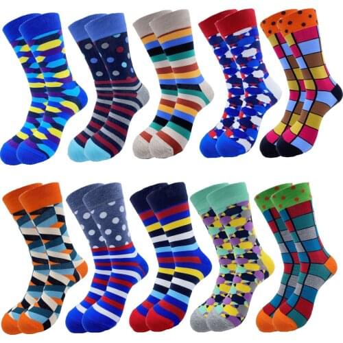 SUMALER Mens Casual Socks