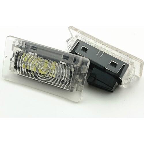 Ultra-bright WHITE LED (Clear Lens) High Output Interior Light Car Door Lamp Puddle Trunk Light Kit for Tesla Model 3 S X