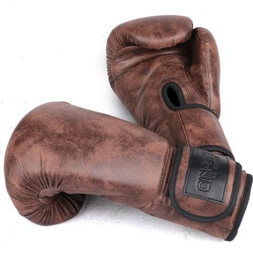 High Quality Adult Child Women/Men Boxing Gloves Pu Leather MMA Muay Thai Boxe De Luva Mitts Sanda GYM Equipments 8 10 12OZ boks