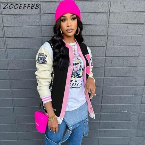 ZOOEFFBB Women's Bombers