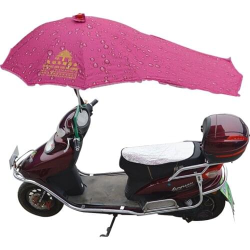 1PC Outdoor Sunny and Rainy Umbrella For Motorcycle Motor Bike Scooter Electric Vehichles