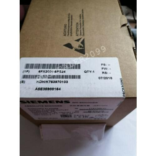 1PC New Siemens 6FX2001-5FS24 Absolute Encoder 6FX20015FS24 Multiturn 25 Bit