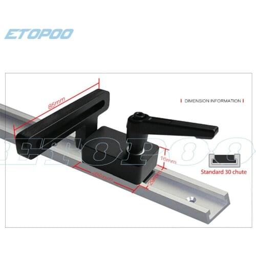 30 type woodworking chute limiter locator woodworking tool guide rail