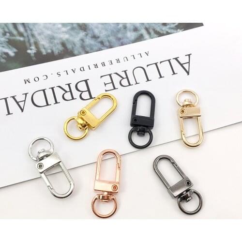5pcs Lobster Clasps for Jewelry Making Swivel Clasps Lanyard Snap Hook