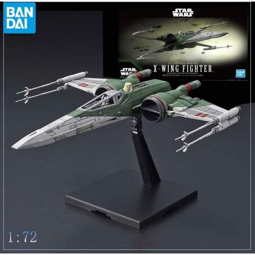 Bandai Star Wars 1/72 X-Wing Fighter The Rise of Skywalker Assembly Assembling Model Collection Toys Birthday Present