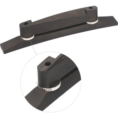 Jazz Guitar Bridge Floating Archtop Bridge with Adjustable Thumbwheel for Archtop Guitars for guitar accessories parts