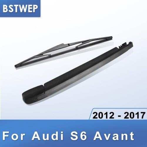 BSTWEP Rear Wiper & Arm for Audi S6 Avant 2012 2013 2014 2015 2016 2017