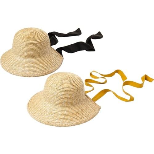 Children Straw Hat Sun Protection Sun Hats Travel Beach Caps Equestrian