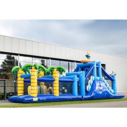 China Guangzhou) manufacturers selling inflatable slides, inflatable castles,Inflatable Obstacle COB-17