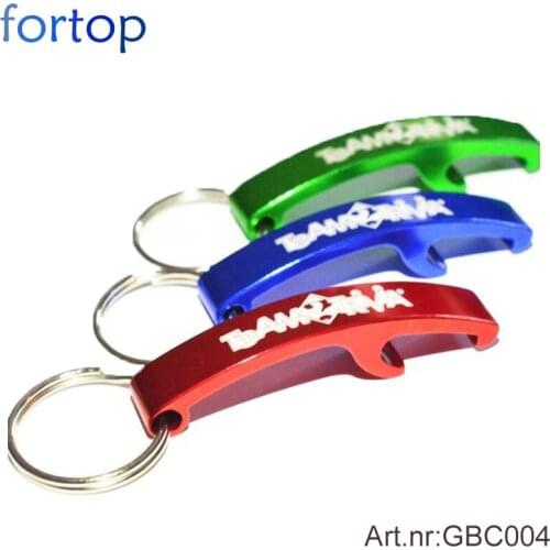 Bar mental opener for bottle /mix colors/100pcs/lot/hot sell key ring opener bottle/mental home tool