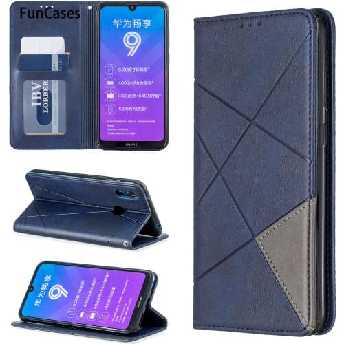 Fitted Cases For case Huawei Y7 Prime 2019 Simple sFor Huawei funda Y7 Pro 2019 Enjoy 9 Cover Wallet Flip Case Hoesje huwei