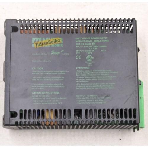 85061 Power input 100-240V 1.4-0.8A output 24VDC 5A