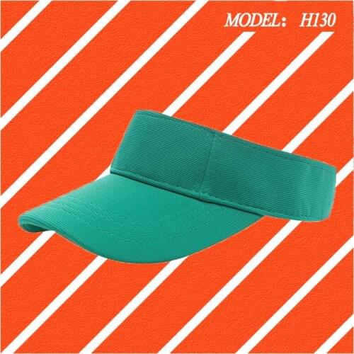 Adult stairs cloth empty top hat spring and summer refreshing and breathable solid color empty top hat advertising hat H130