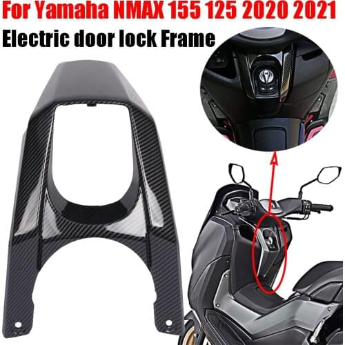 Motorcycle Lgnition Switch Lock Cover Electric door lock Frame Decorative Cover For Yamaha Nmax155 N-max Nmax 155 125 2020 2021