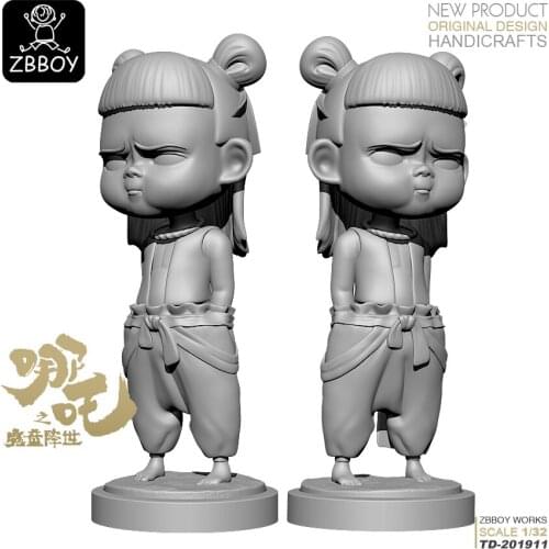 1/32 Resin Kits ZBBOY Resin soldier (55mm) self-assembled TD-201911