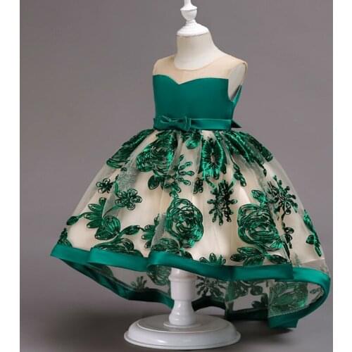 2022 New Year Costume Christmas Dress for Girls Clothes Wedding Birthday Party Princess Dress Toddler Kids Vestidos 2-10 Years