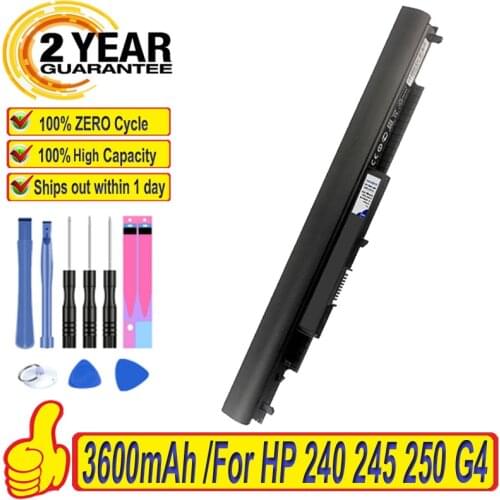 Top Brand 100% New 3600mAh HS03 HS04 HSTNN-LB6V HSTNN-LB6U Battery for HP 240 245 250 G4 Notebook PC Batteries