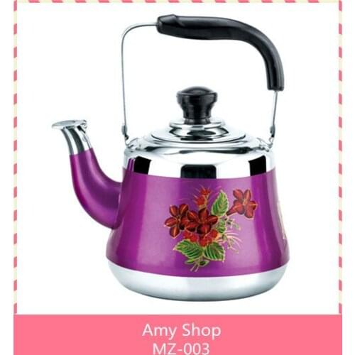 Amy Shop/stainless steel water kettle,big capacity1L 2L ,wistle & fiter