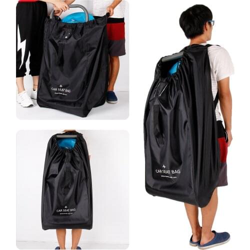 Large Car Seat Bag Backpack for Air Travel Universal Infant Carseat Storage Bag Large Durable Travel bag with Shoulder Straps