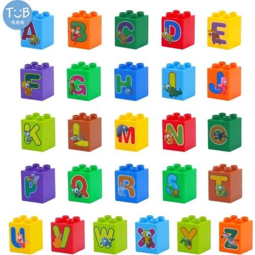 Big Building Blocks Block Pattern Accessories Number Letter Arithmetic Fruit Vegetable Enlightenment Early Education Puzzle Gift