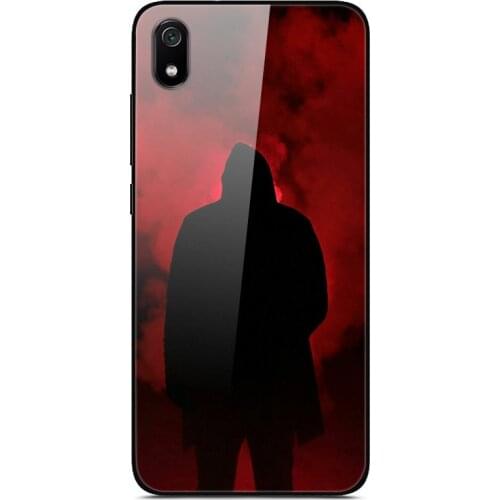 Case For Xiaomi Redmi 7A Tempered Glass Case Phone Case Back Phone Cover Series 3