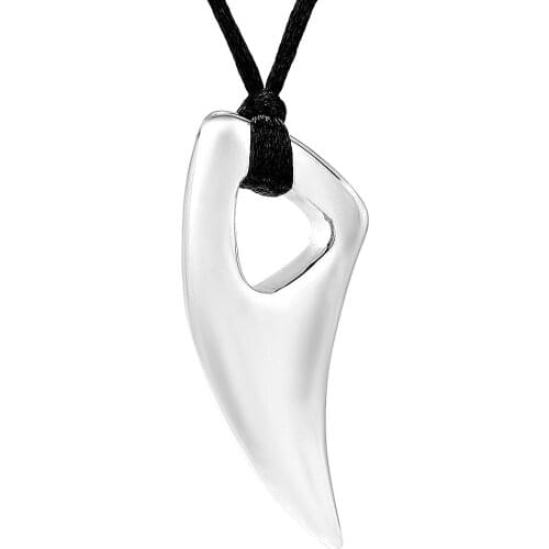 Charms Horn Pendant Choker Necklaces Ash Holder Mini Keepsake Long Memorial Necklace Women Men Jewelry