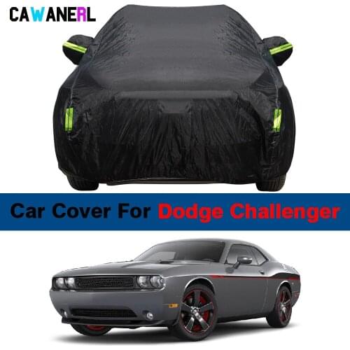 Full Car Cover Outdoor Indoor Anti-UV Sun Rain Ice Snow Dust Protection Cover Waterproof For Dodge Challenger