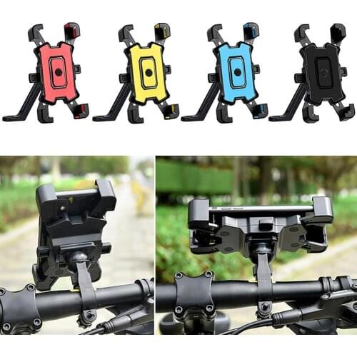 Mobile Phone Holder Adjustable 360 Degree Rotatable Universal Bicycle Bracket Mount Stand For Cycling Bracket Mountain Bike