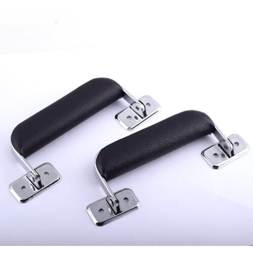 Suitcase Handle Replacement Luggage Handle Grip Furniture Handles Antique Leather Pulls for Suitcase Drawer