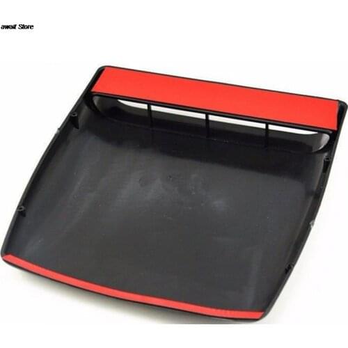 Car Styling Universal Decorative Air Flow Intake Scoop Turbo Bonnet Vent Cover Hood Silver/white/black