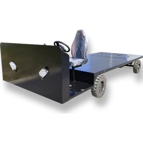 High-power electronic control system for customized electric four-wheel hydraulic power solid tire heavy-duty truck