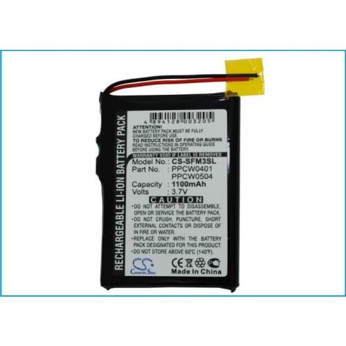 Cameron Sino 1100mAh Battery For Cowon,iAUDIO M3 X5,i-Audio M5 20GB M5L 20GB X5 20GB X5 30GB X5L 20GB X5V 20GB,JNC SSF-M3 20GB