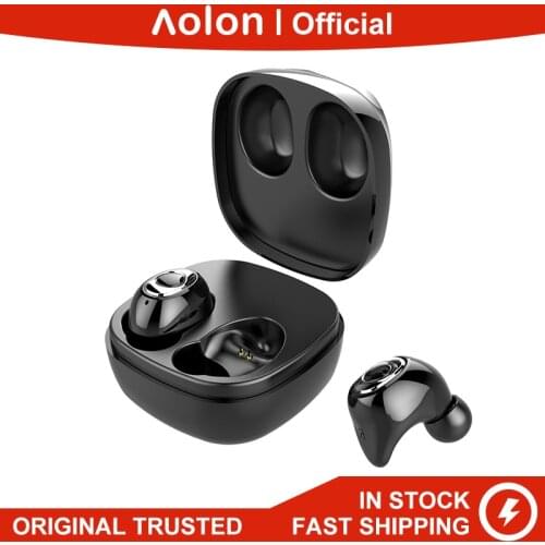 Aolon DR16 Wireless Bluetooth 5.0 TWS Headset HIFI Mini Sports Running Support iOS/Android Phones HD Call