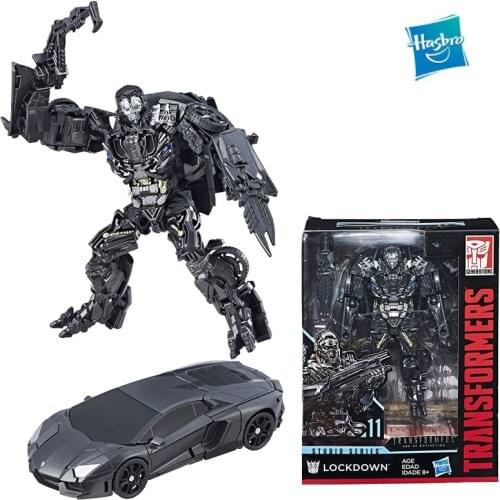 Anime Original Hasbro Transformers Studio Series Ss11 Lockdown Anime Action Figures Model Toy Transformers Masterpiece Pvc 14cm