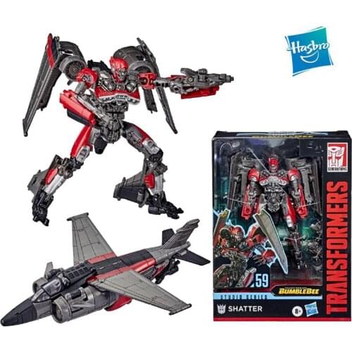 Anime Original Hasbro Transformers Studio Series SS59 Shatter Jet Anime Action Figures Model Transformers Toys for Children Pvc