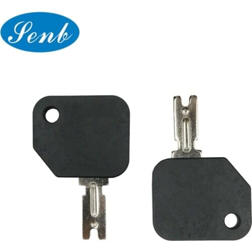 2X 5X Hyster Yale Rubber Coated Forklift Key Part Numbers 186304 1430 91033317 A214062 51335040