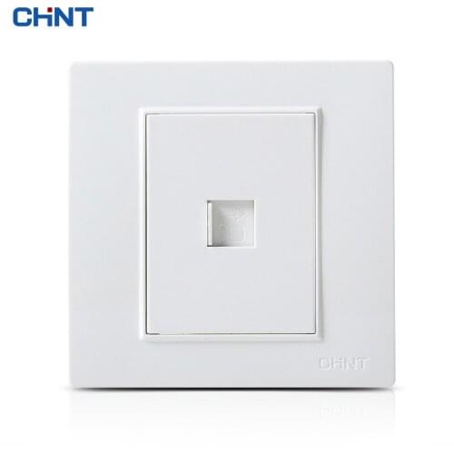 CHNT NEW7L 86 Type Security Steel Frame Switch Socket Steel Frame Computer Socket Cable Interface