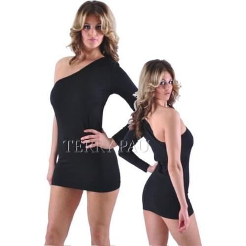 Terry Pau TP120614 Asymmetrical Cut Dress