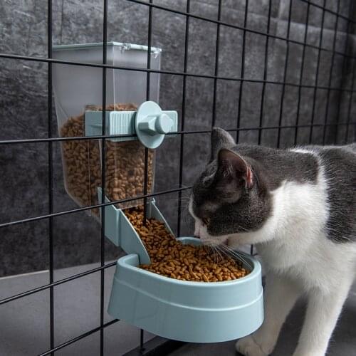 500ML Dog Cat Cage Hanging Drinker for Dogs Automatic Feeder Water Dispenser Cat Bowls And Drinkers Bottle Storing Accessories