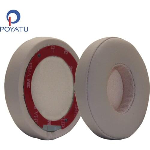 Replacement Ear Cushion for Solo 3 2 Wireless Ear Pads Earbuds for Beats Solo3 Solo2 Wireless Headphone Earpads Matte Gold