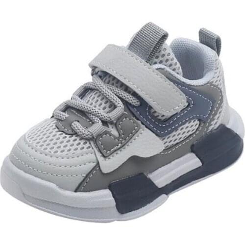 2020 Spring Boys Girls Fashion Sneakers Baby/Toddler/Little Kids Leather Trainers Children School Sport Shoes Soft Running Shoes