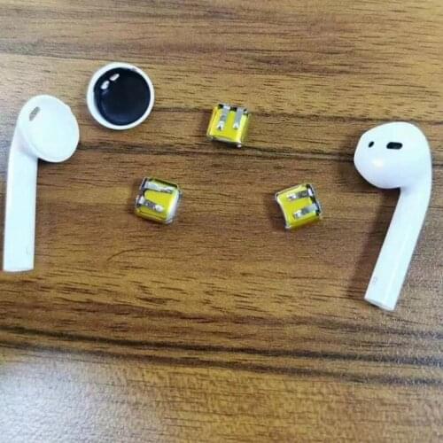 1/2/4pcs new for 3.7v iphone i7 i8 i9s i10 xiaomi huawei Bluetooth Unlimited headset battery 30mah Deaf-aid