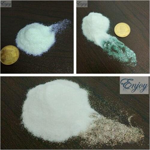 3 colors Crystal White Symphony Nail Glitter powder UV powder, 500g/bag,Cosmetic Nail Art Decorationt pigment Flash Powder