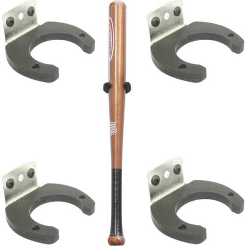5pcs/lot Vertical Baseball Bat Softball Bat Display Wall Mount Wall Rack Wall Holder